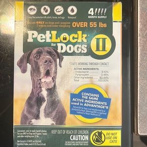 ~Huge Lot of PETLOCK 2~ for dogs over 55 lbs. closeout sale! 6 boxes, 24 doses